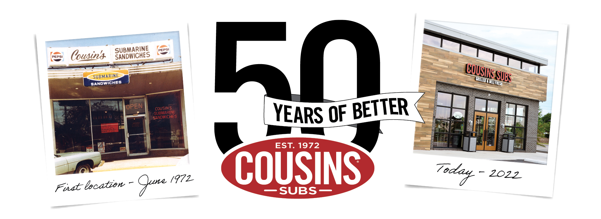 Cousins Subs Banner