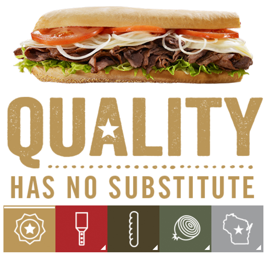 {
  "Text": "Quality Has No Substitutes"
}